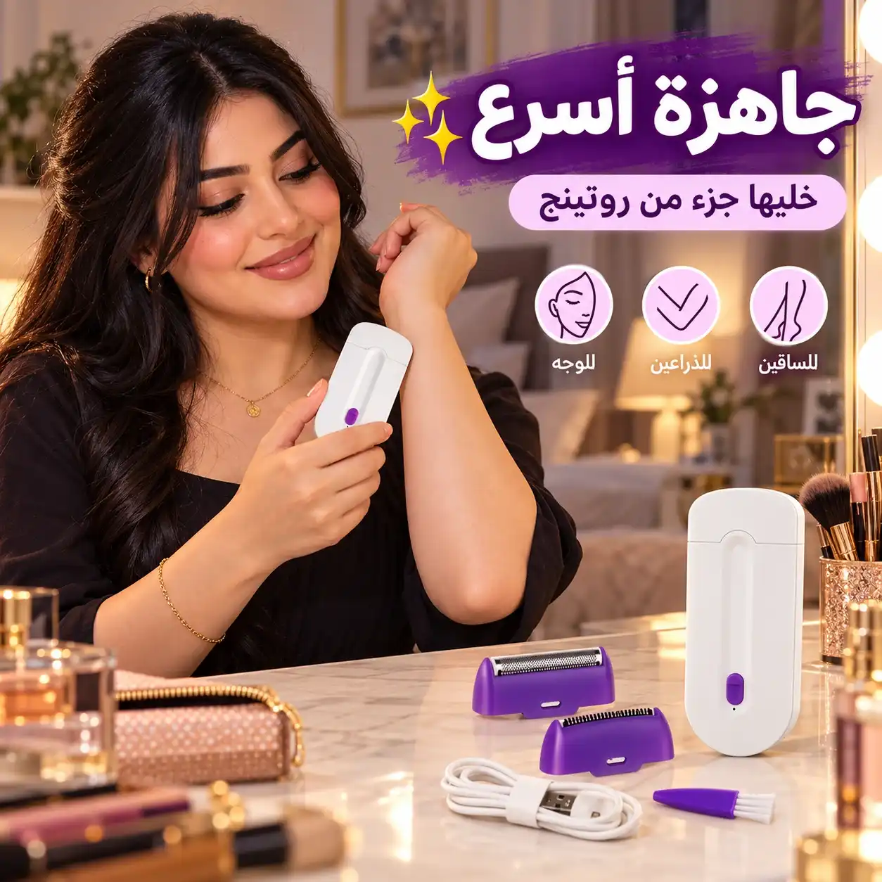 تفاصيل عملية لجهاز YES Finishing Touch