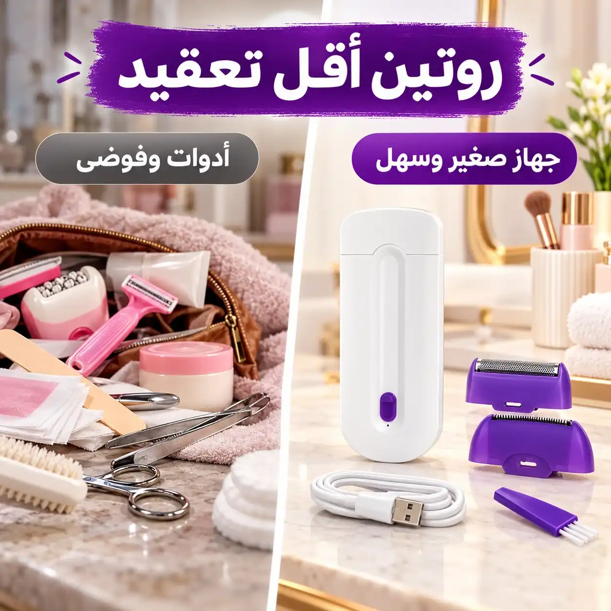 جهاز YES Finishing Touch ضمن روتين العناية اليومي